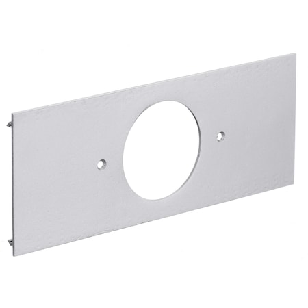 Hubbell Wiring Device-Kellems Metal Raceway, Aluminum Series, Device Plate, HBLALU3800/HBLALU4800 Series, 1-Gang, 2.13" Opening, Anodized HBLALUJ